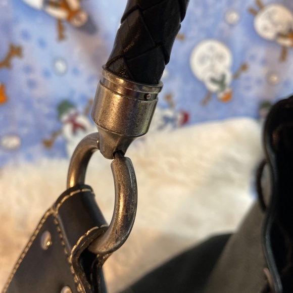 Fossil Black Sausalito Drawstring Shoulder Bag - Picture 7 of 9